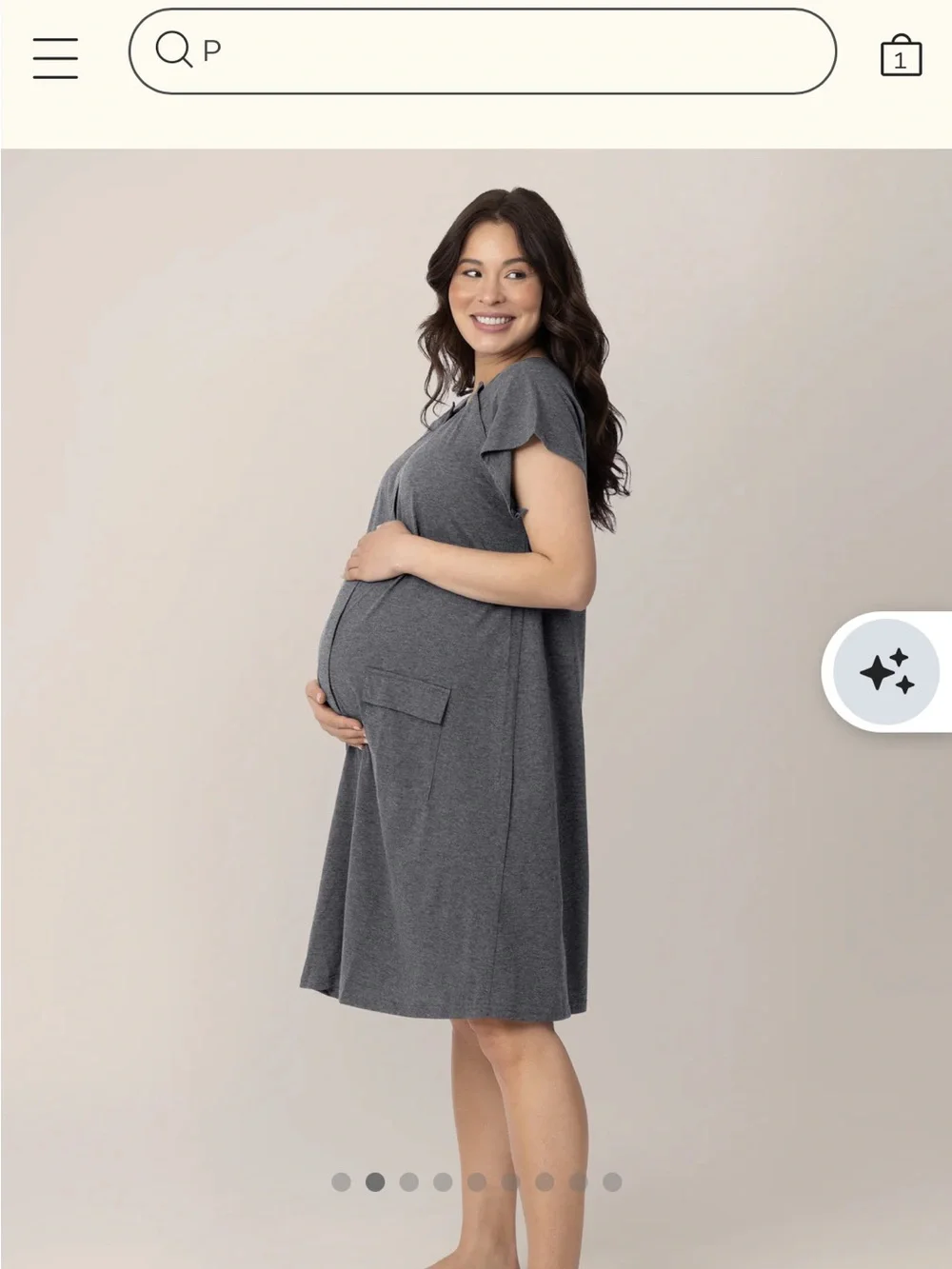Kindred Bravely Universal Labor & Delivery Gown